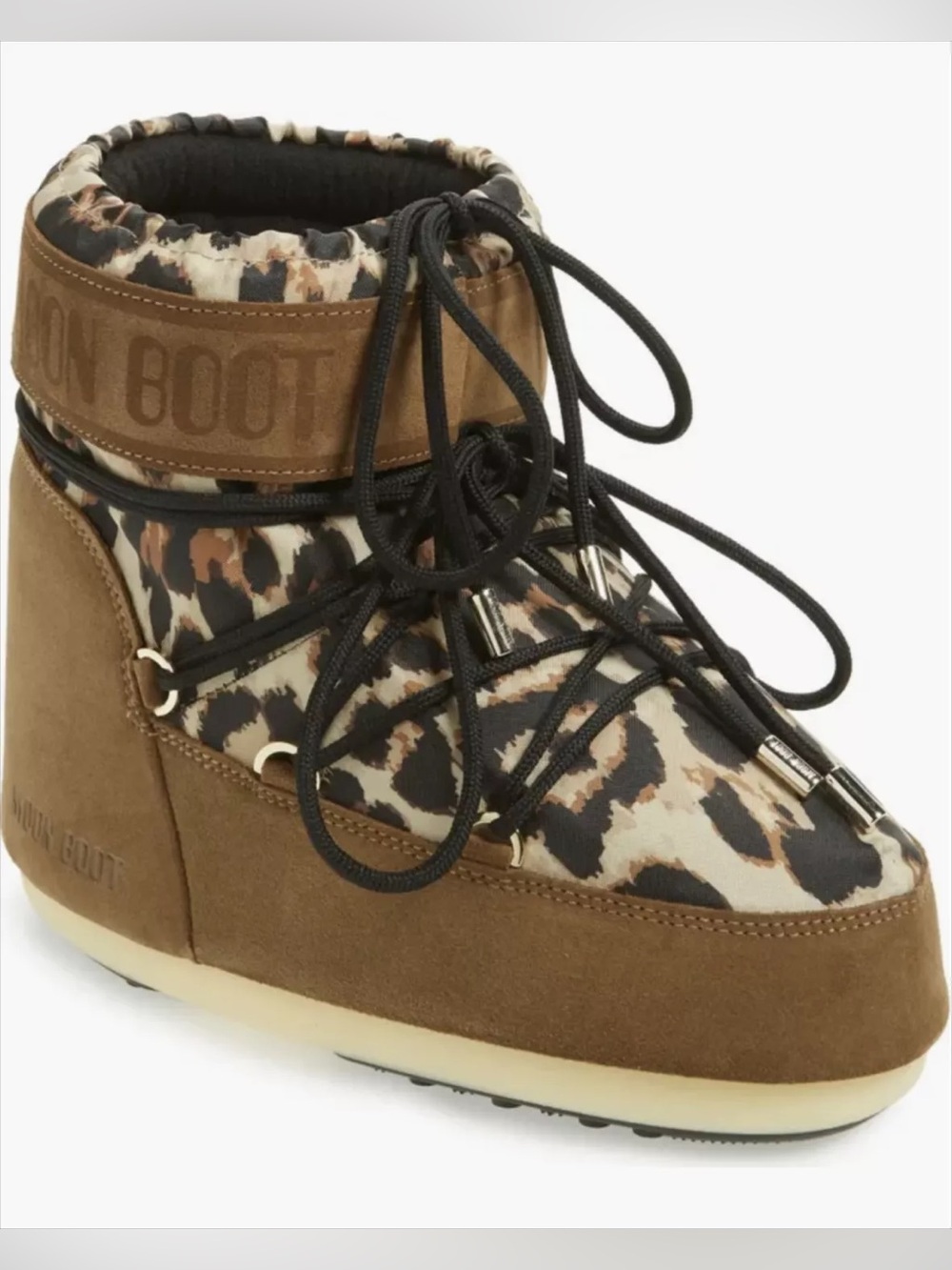 Like New Moon Boot Low Icon Leopard Boots